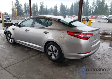 2012 Kia Optima Hybrid Ex из США, поврежденный, VIN KNAGM4AD0C5034861